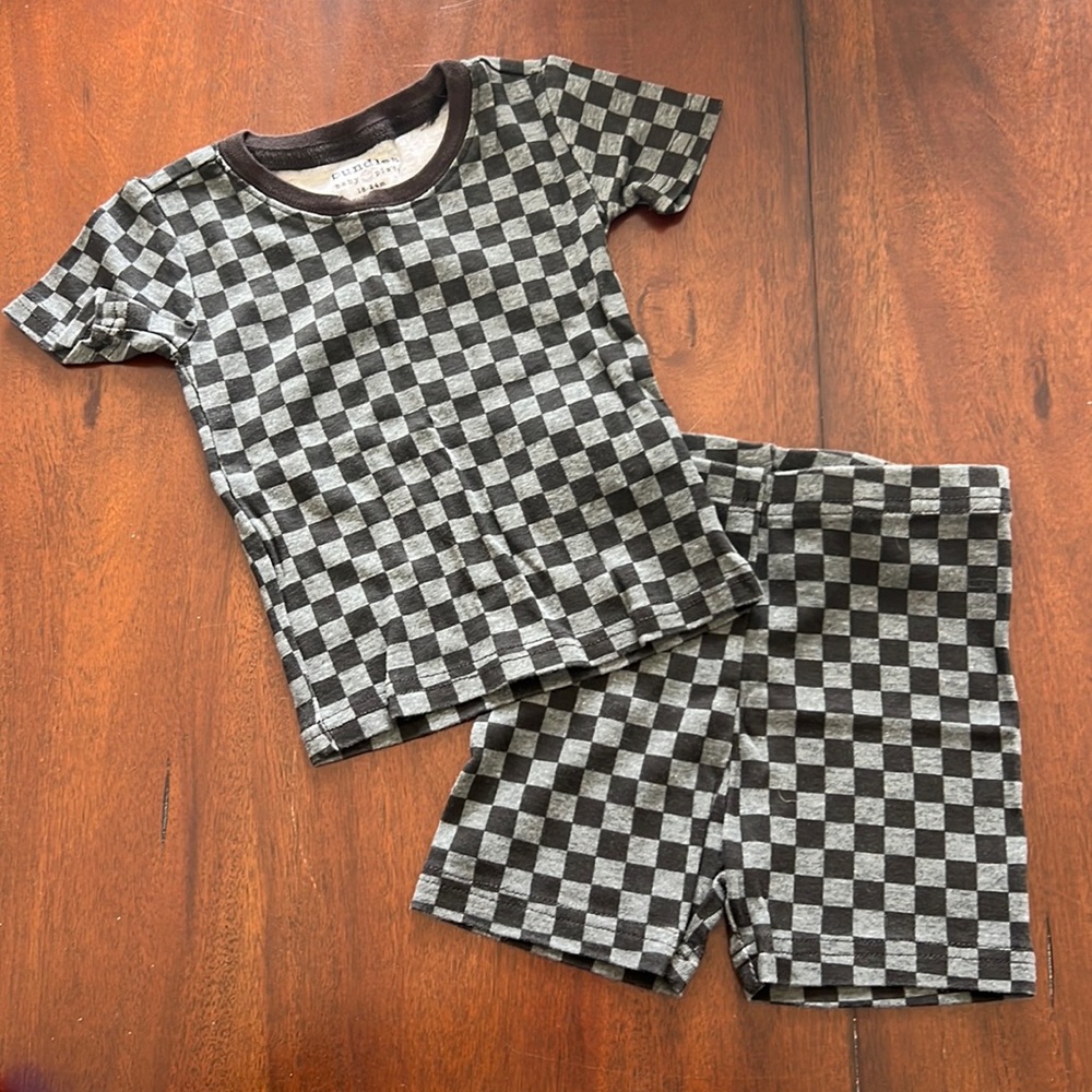 Kids Checkered Matching Set